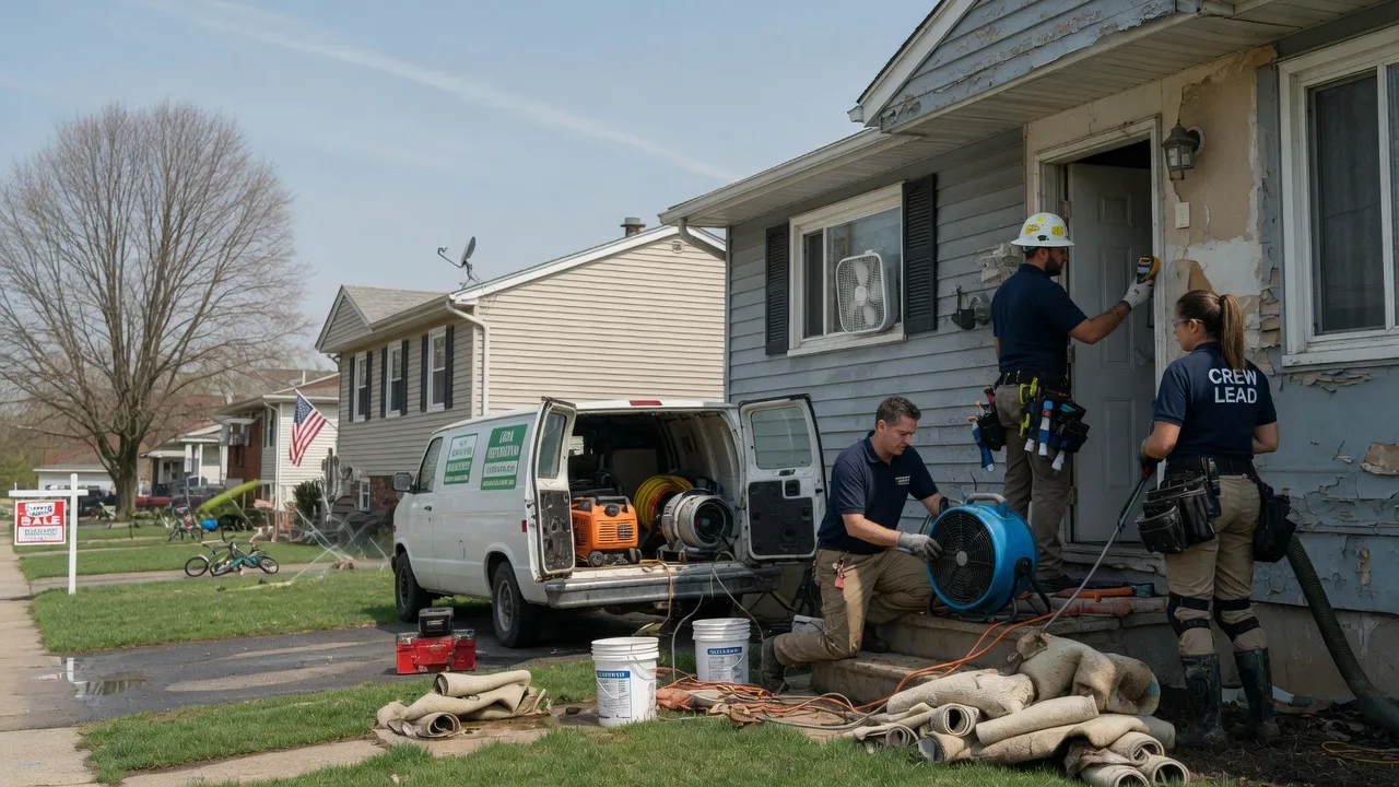 Flood Cleanup in Garards Fort, PA near me