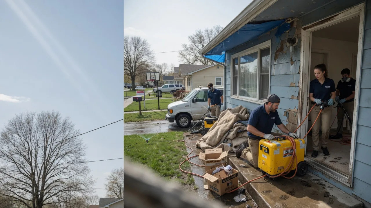 Basement Flood Cleanup in Garards Fort, PA near me